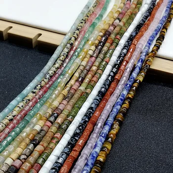Moda Piatra Naturala, Margele de Cristal Coloana Forma Vrac Margele Spacer Pentru a Face Bijuterii Brățară DIY Colier Accesorii