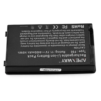 Apexway Baterie Laptop pentru ASUS F8 F80 F80H F80A F80S F80Q F80L F80M F81 F81SE X82SE F83 F50S X 61 X61W X61S X61GX X61SL X61Z