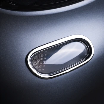 2 Buc de Semnalizare Față indicatorul se Lampă capac de Protecție Pentru Mercedes Nou Smart 453 Fortwo Cromat ABS autocolante Accesorii