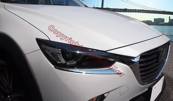 ABS Cromat Faruri Pleoapa Tapiterie Pentru Mazda CX-3 2016 2017
