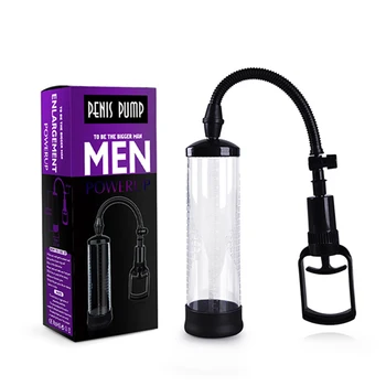 Marire penis pompa de marirea penisului pompa de vacuum erectie extender potențiator de sex masculin penisului masturbator masaj ring pentru bărbați