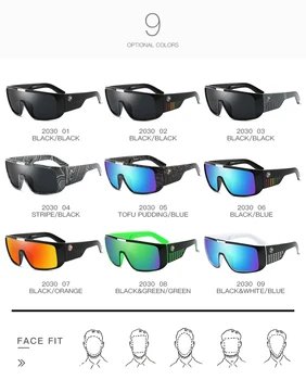Brand de lux Supradimensionat ochelari de soare Patrati bărbați femei Mari încadrată UV400 Acoperire de înaltă calitate în aer liber, pescuit oculos sol masculino