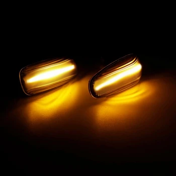 2 buc LED-uri Auto de poziție Laterale Lumina de Semnalizare Partea de Repetor Lampa Indicator pentru Mercedes W638 W210 601/602 pentru Volkswagen