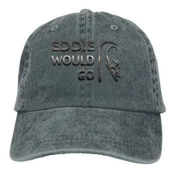 Eddie Ar Merge Tendință de Imprimare Palarie de Cowboy de Moda Șapcă de Baseball Pentru Bărbați și Femei Asfalt