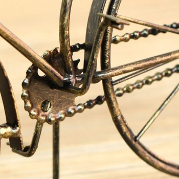 Epocă De Fier Biciclete Tip Ceas De Masa Clasic, Non-Bifarea Tăcut Retro Decorative Bicicleta Ceas Pentru Camera De Zi, Camera De Studiu Cafe B