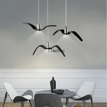 Cameră modernă de zi led lumini pandantiv Restaurant Bar Cafenea decorarea lampă de agățat restaurant Couture creative pasăre lampi