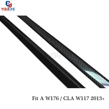 OEM Fibra de Carbon Partea de Fusta Bara Buze pentru Mercedes W176 O Clasa CLA Clasa W117 2013 - prezent A45 CLA45 AMG