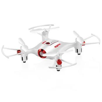 SYMA X20-S Pocket Drone 2.4 G 4CH 6Aixs Altitudine Modul Hold O Cheie Tak-off/Aterizare RC Quacopter RTF - Alb