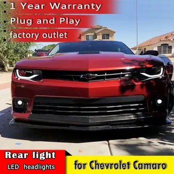Noua Masina de Styling Lampă de Cap-pentru Chevrolet Camaro Faruri Camaro Faruri LED DRL Hid Bi-Xenon, Accesorii Auto