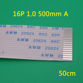 2 buc Noi FFC FPC tv cu cablu flexibil 1.0 mm pas 16 pini 16pin Înainte Lungime 500mm Latime 17 mm Panglică Cablu Flex