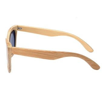 BOBO PASĂRE Bărbați Naturale de Bambus ochelari de Soare din Lemn lucrate Manual Oglinda Polarizate, Lentile de Ochelari Cu Cutie de Cadou