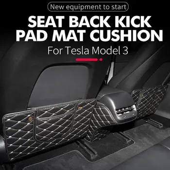 Pentru tesla model 3 2017-2020 Seat Protector Mat Loc Capacul din Spate Anti-lovitură de Saltea Pad 3PCS/SET