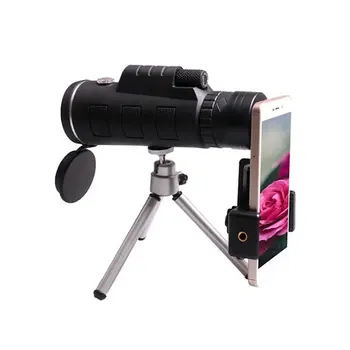 Puternic Monocular cu Rază Lungă de 1500 m Telescop pentru Smartphone 40X60 Militare Binoclu Zoom HD de Înaltă Calitate de Vânătoare de Călătorie Camping