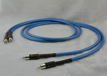 Cardas hexlink de aur, 5-C interconnect rca cablu audio video, cablu de semnal , RCA hifi extinde linia