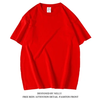 Alb negru roșu culori pentru fata pentru femei scurte din bumbac tricou femei summerT-shirt