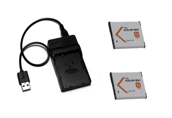 NP-BN1 BN1 Baterie+Incarcator USB pentru Sony Cyber-shot DSC-W510 DSC-W515PS DSC-W520 DSC-W530 DSC-W550 DSC-W560 W570 W580 DSC-WX60