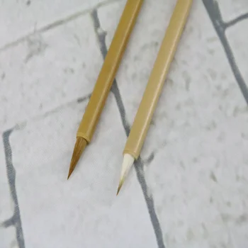 2 buc/set mic Caligrafie Chineză Perii pentru litere mici pictură în Ulei perie de Artă rechizite școlare