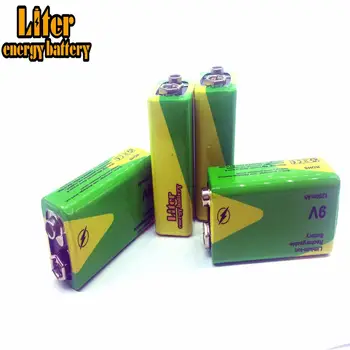 1/2/4x 4.8x2.6x1.7cm Ni-MH Baterie 9V 1200mAh Durata Lunga de viata de Înlocuire a Bateriei de 9 V 1200mAh Detectoare de Fum, Alarme de Jucării Bateria