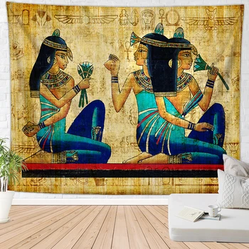 Antic egiptean decor tapiserie de perete covor picătură de transport maritim acasă camin de perete decoracion egipcia murală
