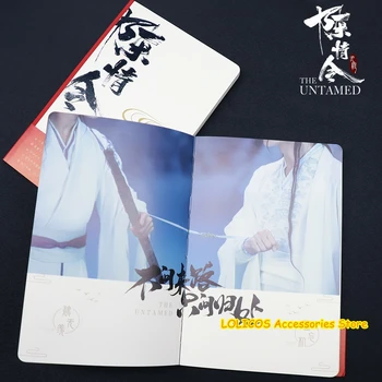 Anime MDZS Neimblanzita Wei Wuxian Lan Wangji Mână Cont Caiet caiet caiet de Schite Student Pad Notă Planificator Săptămânal Agenda