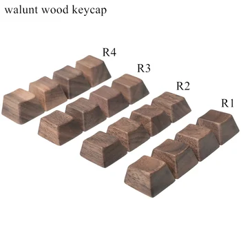 Walunt lemn keycap oem profil pentru mx tastatură mecanică R4 R3 R2 R1 WASD tastele săgeată 6.25 u bara de Spațiu capac