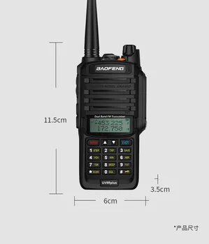 10W 4800MAH baterie de Lungă sunat de emisie-receptie Baofeng UV-9R plus radio cb comunicador impermeabil walkie talkie uv-9r plus рация