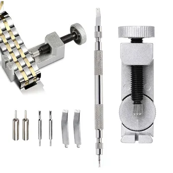 De Înaltă Rezistență Ceas Trupa Link-Ul Reglați Fanta Curea Brățară Lanț De Pin Remover Dispozitiv De Reglare Instrument De Reparare Kit Pentru Bărbați/Femei Ceas