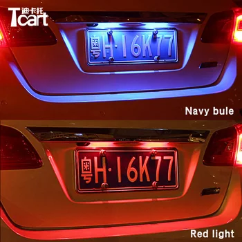 Tcart de Înmatriculare led Lumini Pentru Nissan sentra b17 accesorii 2012 2018 Auto Becuri Auto Becuri