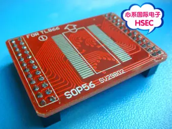 SOP44 simplu Adaptor+SOP56 simplu adaptor/ PSOP44+ PSOP56 socket forTL866A TL886CS TL866II PLUSprogrammer 2 buc/lot
