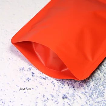 Red de ambalare saci de 10x15cm (4x6in) Căldură de etanșare bomboane ambalare sac de stand up pungi de folie de aluminiu genti folosi pentru cafea
