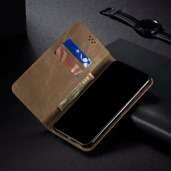 De lux Magnetic Flip Wallet Acoperire din Piele Pentru Huawei P40 Pro Mate 40 Pro Onoarea 30 Pro Caz iPhone Slot Card Protector Shell
