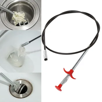 Flexibil Ridica Instrument De Primăvară Lung Gheare De Prindere Toaletă Bucatarie Curatare Canalizare Alimentare