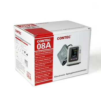CONTEC08A Digital de Braț Monitor de Presiune sanguina Manșetă Adult+PC Software-ul Gratuit de transport maritim CE&FDA CONTEC