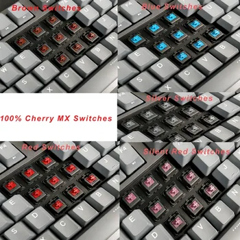 DURGOD tastaturi Mecanice Cherry MX Comuta N-key Rollover 87 de Taste (PBT) Interfață de Tip C pentru Gamer/Dactilograf/Office(QWERTY Layout)