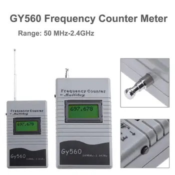 Display Digital cu Contor de Ore Inductiv Contor de Ore GY560 Contor de Frecvență Metru pentru 2-Way Radio de Emisie-recepție GSM Portabil