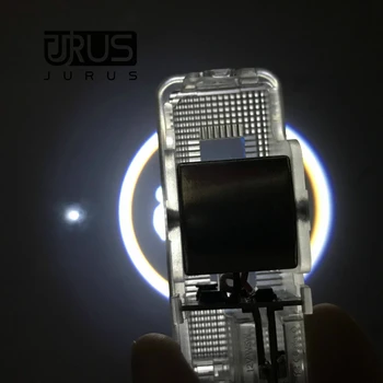 JURUS 2X LED Wireless Usa Masina de Lumini Welcome Light Logo-ul Pentru Peugeot 508 408 308 3008 4008 5008 CRZ Laser Proiector Led Curtoazie