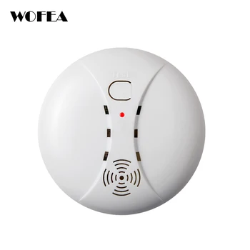 Wofea 5pcs/lot 433Mhz/315Mhz Wireless, Detector de Fum de Foc Senzori de Alarmă Sistem de Securitate Acasă