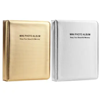 3Inch 64 Buzunare Pliant Album Foto Poza Caz pentru Mini FujiFilm Polaroid Fujifilm Instax Mini Carte de vizită 14 * 11cm Mini Album