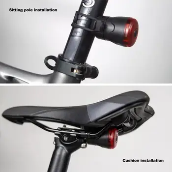 MEROCA Biciclete stopuri senzor Inteligent de Frânare Stopurile de Încărcare USB Led MTB Biciclete Rutier Flash de Lumină cu Coada Lumini Spate