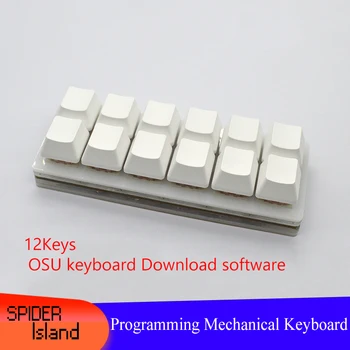 Programabile Tastatura 12Keys Nou USB Macro de Programare Tastatură Mecanică Custimize DIY Pentru Joc Desen Media player Win