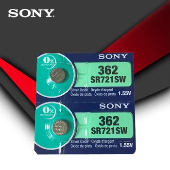 50pcs Sony Original 362 SR721SW V362 GP62 AG1 1.55 V Oxid de Argint Baterie de Ceas SR721SW 362 Butonul Monedă de Celule FABRICATE IN JAPONIA