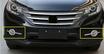 Pentru Honda CRV CR-V 2012 2013 2 buc ABS Crom Strălucitor Exteriorul lămpii de Ceață Față Cadru Trim