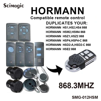 Clona HORMANN HSM2, HSM4 Usa de Garaj poarta de Control de la Distanță de Înlocuire 868 MHz Fob,HORMANN poarta de control,transmițător 868.3 mhz