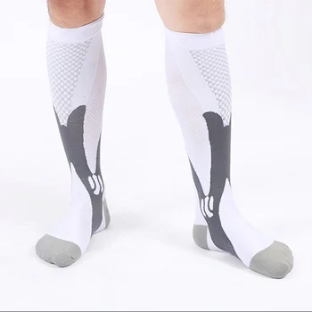 Bărbați Femei Picior de Sprijin Întinde de Compresie Ciorapi Sub Genunchi Șosete cadouri pentru barbati de moda ciorap 2020
