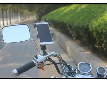 Bicicleta Motocicleta Telefon Suport de Montare Pentru iPhone X XS 11Pro Suport telefon Mobil Moto Suport Pentru GPS Bicicleta Ghidon Titular