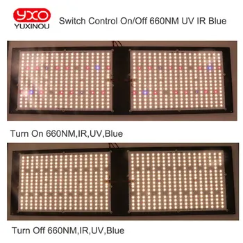 Estompat LED-uri Cresc de Lumină UV, IR Cuantica, Tehnologie LED Bord Samsung LM301H V2 120W 240W 320W 480W Cu Driver Meanwell 7 ani Garantie