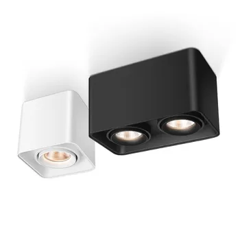 1buc Pătrat COB LED estompat Spoturi 10W 15W 20W 30W Montate pe Suprafață Plafon cu LED-uri Lămpi Spot luminos LED Spoturi AC85V-265V