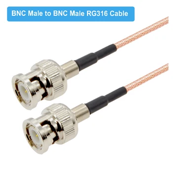 10BUC Masculin Mufa BNC Male Plug Coadă RG316 / RG174 50Ohm RF Coaxial Cablu de Extensie camere CCTV DVR Sistem Coaxial RF Jumper