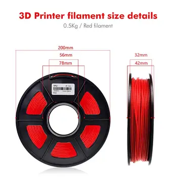 Enotepad 1,75 mm TPU Filament Flexibil, 0,5 KG Moale, un material de Imprimare 3D cu Filament flex 1,75 mm Imprimantă 3D Modelare