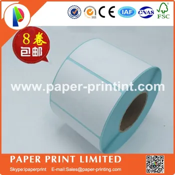 1 Rola Garantat 58*30 58 30 5.8x3 cm termic a etichetelor adezive din hârtie,imprimare coduri de bare de hârtie termică hârtie etichetă 800 de etichete/rola
